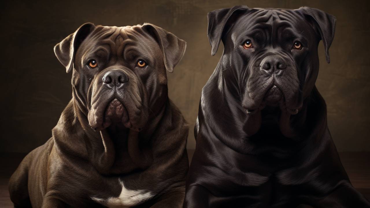 Cane Corso male and female