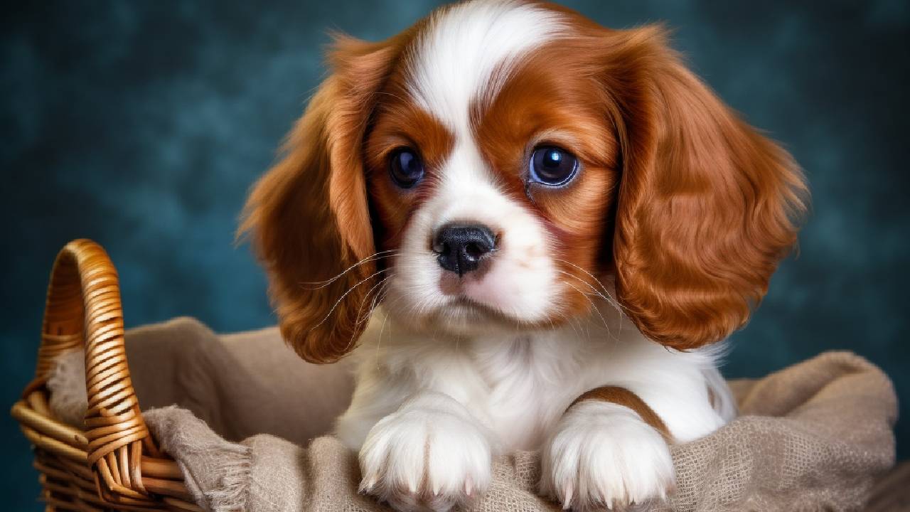 Cavalier King Charles Spaniel puppy