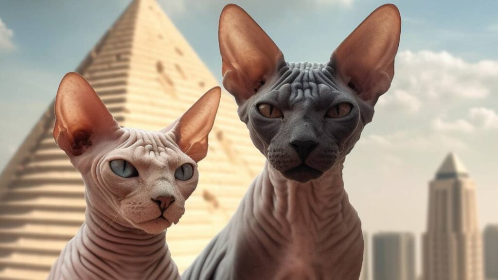 Chocolate Sphynx Cat Breed Males and Females