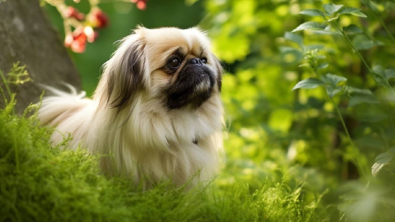 Pekingese small dog breed