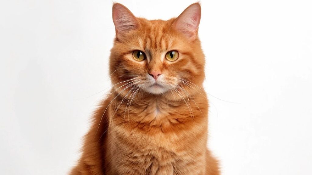 tabby orange cat