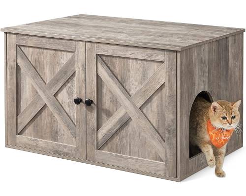 Feandrea Cat Litter Box Enclosure