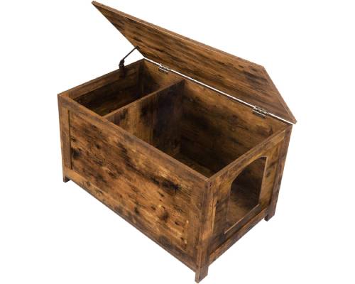 HOOBRO Litter Box Enclosure, Cat Litter Box Furniture Hidden