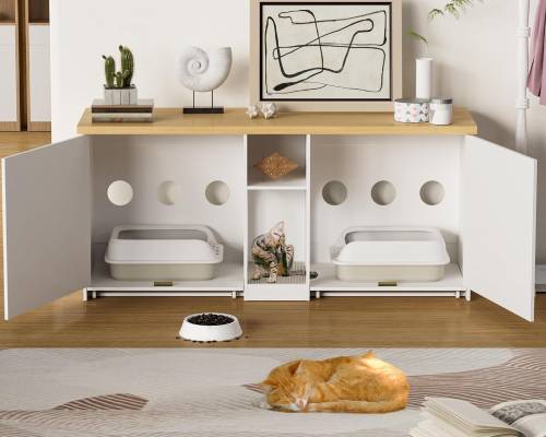 PAKASEPT TV Stand for TVs Up to 65