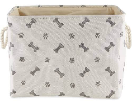Bone Dry Pet Storage Collection Paw and Bone Print