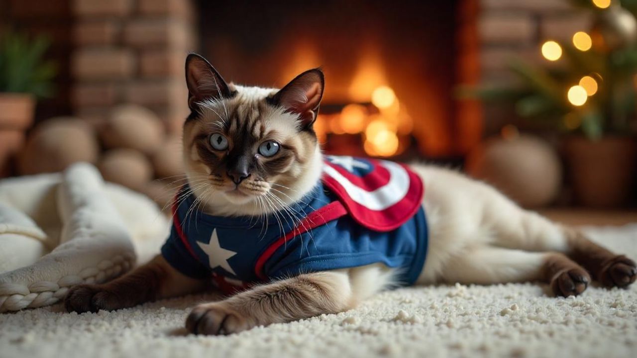 Captain America's cat