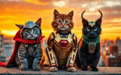 140+ Marvel Names for Cats