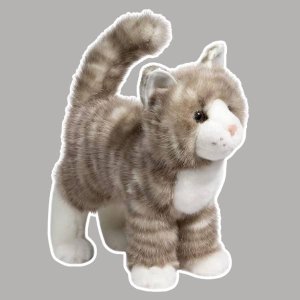 Cat-Shaped Stuffed Toy