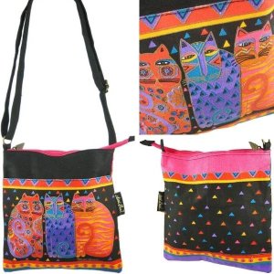 Crossbody Bag with Feline Details