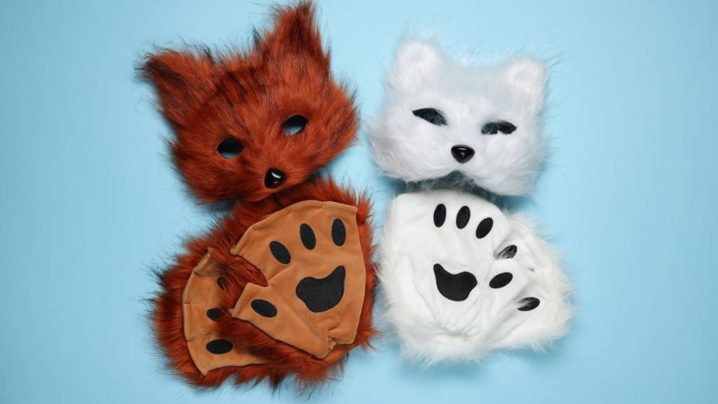 fox and cat mask crafts