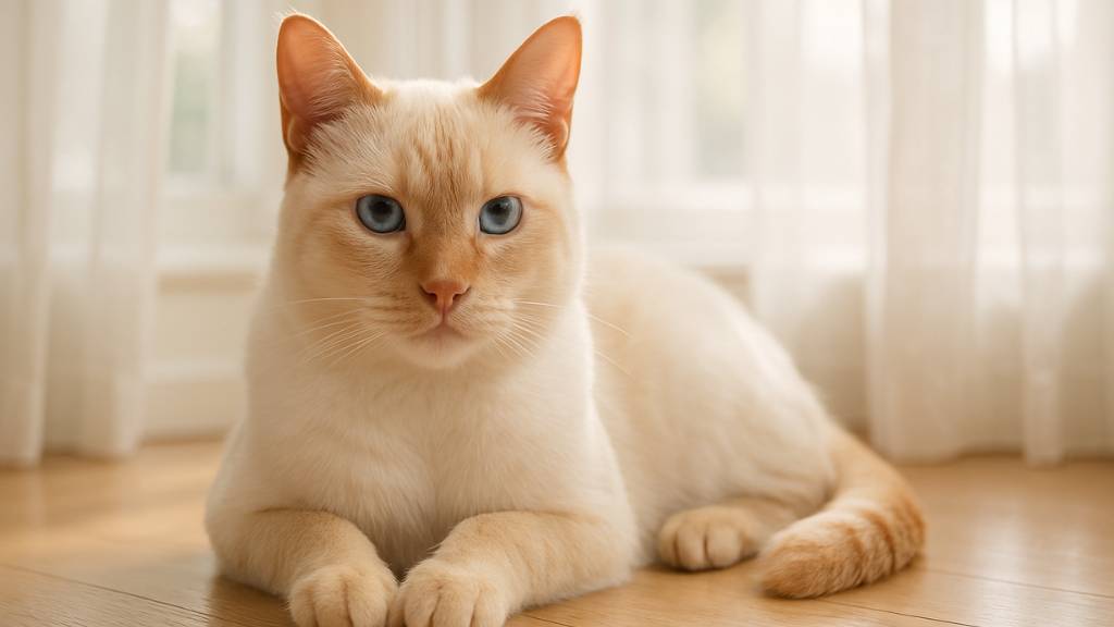 cream point siamese cat