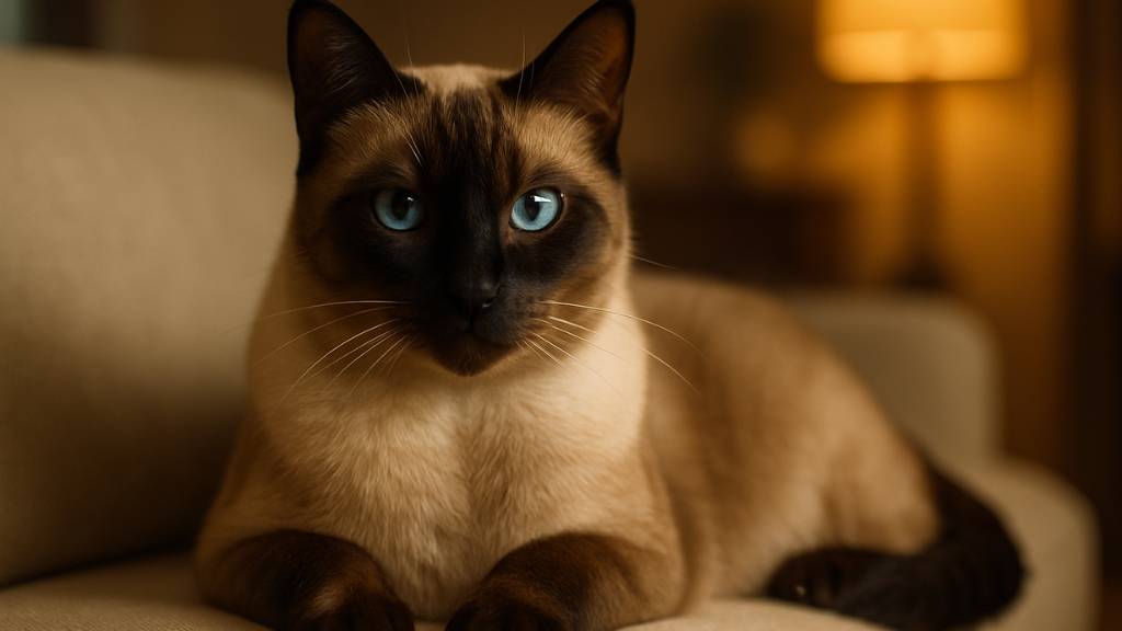 seal mink cat with blue eyes